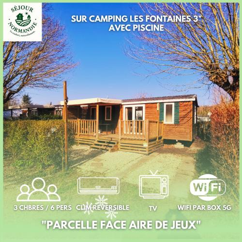 Ivry-la-Bataille Other | Séjour Normandie - Mobilhome premium 3ch-6p avec clim-TV-WiFi et lave-linge dans l'Eure - 455