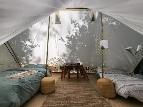 Segonzac Other | Safari Tent DeLuxe - La Bohème - on Campsite in Saint Robert, Camping Florecer