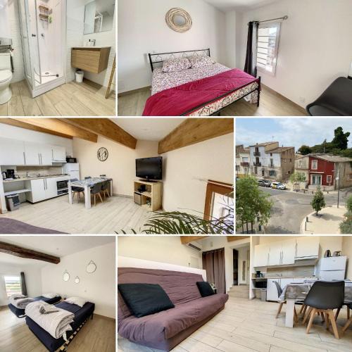 Gigean Apartment | Saint Michel, T3 centre de Gigean