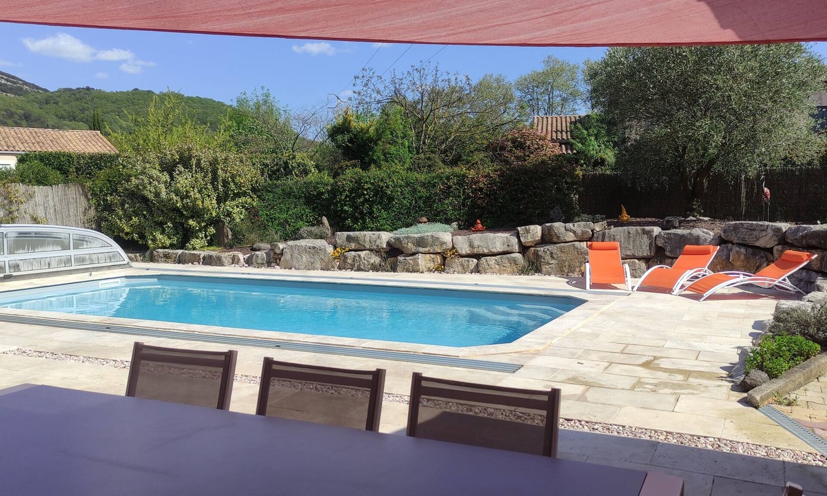 Salasc House | Salagou nice house with pool