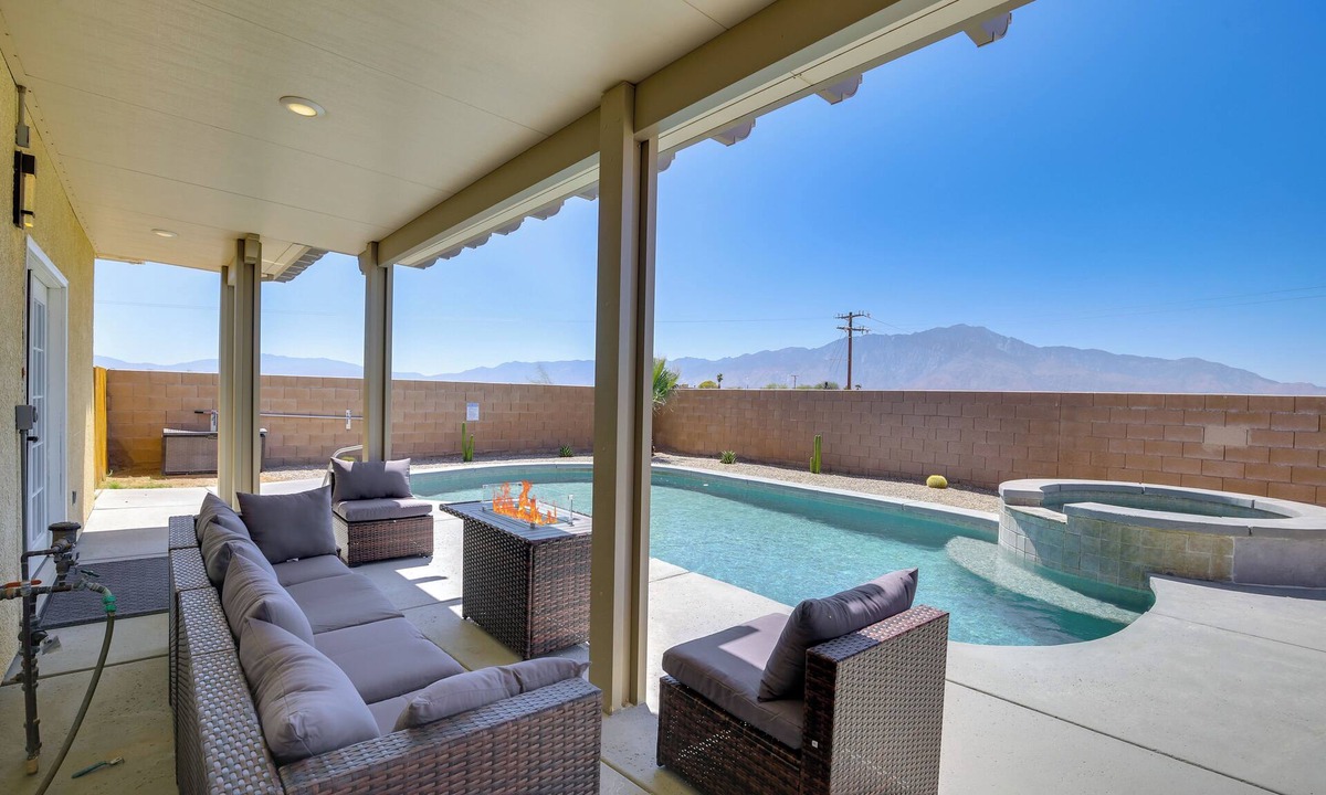Desert Hot Springs Cottage | Saltwater Pool & Bbq: Spacious Desert Gem!