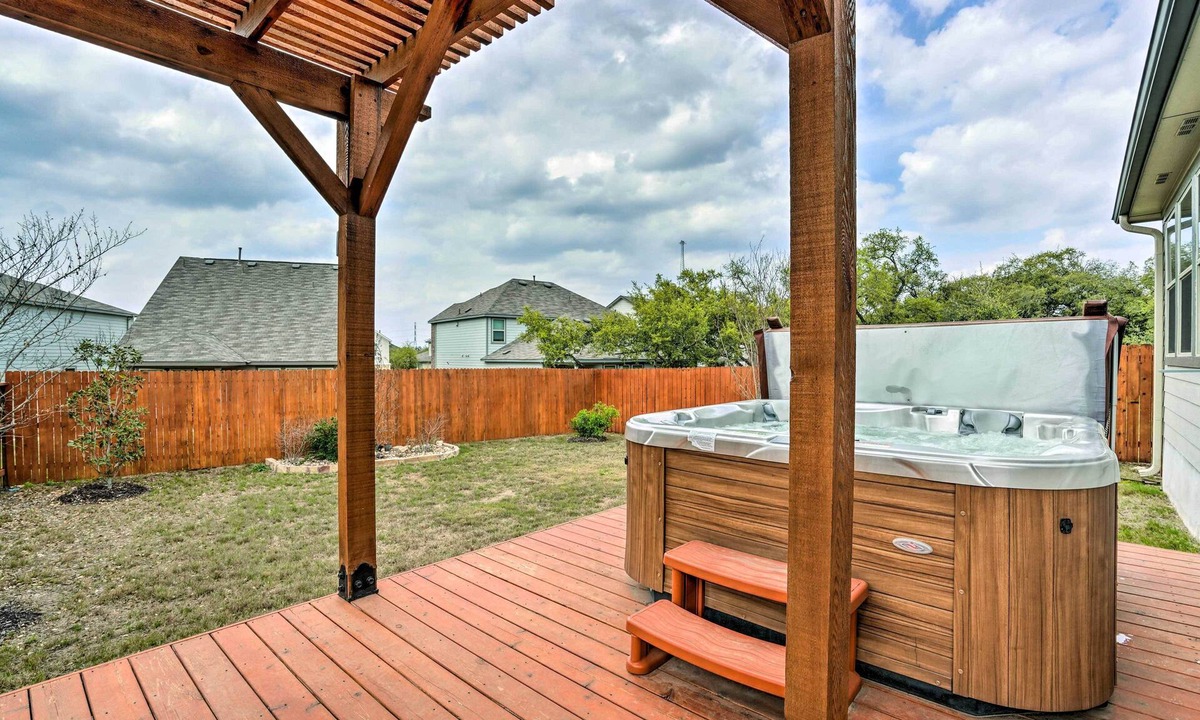 Wetmore House | San Antonio Vacation Rental w/Hot Tub, Yard!