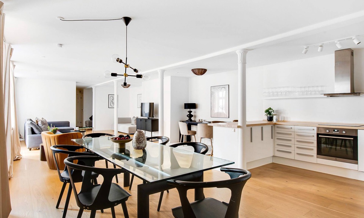 Copenhagen City Centre Apartment | Sanders City 1- Pleasant 4-Bdr Apt in Central Copenhagen