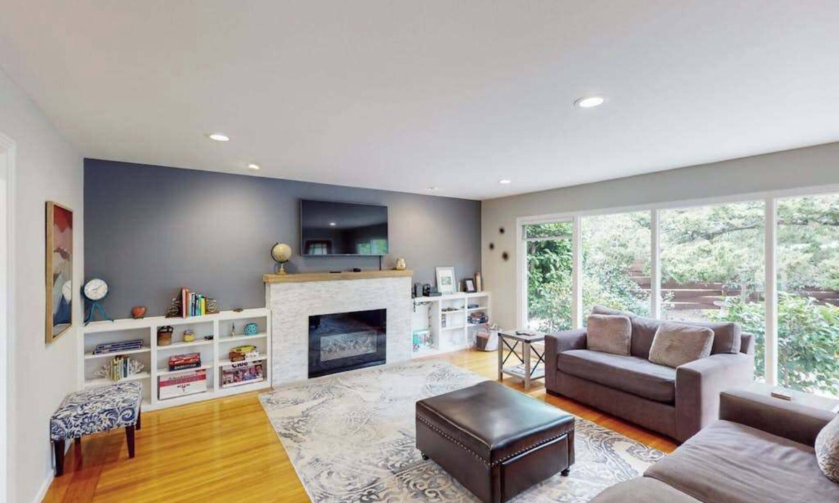 Junior College Neighborhood Association House | Santa Rosa Renovated Home with Fireplace & Private Patio