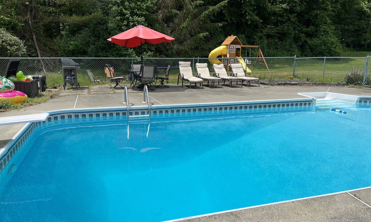 Middle Grove House | Saratoga Family Retreat: 15 minutes to racetrack with heated pool and 4 bedrooms