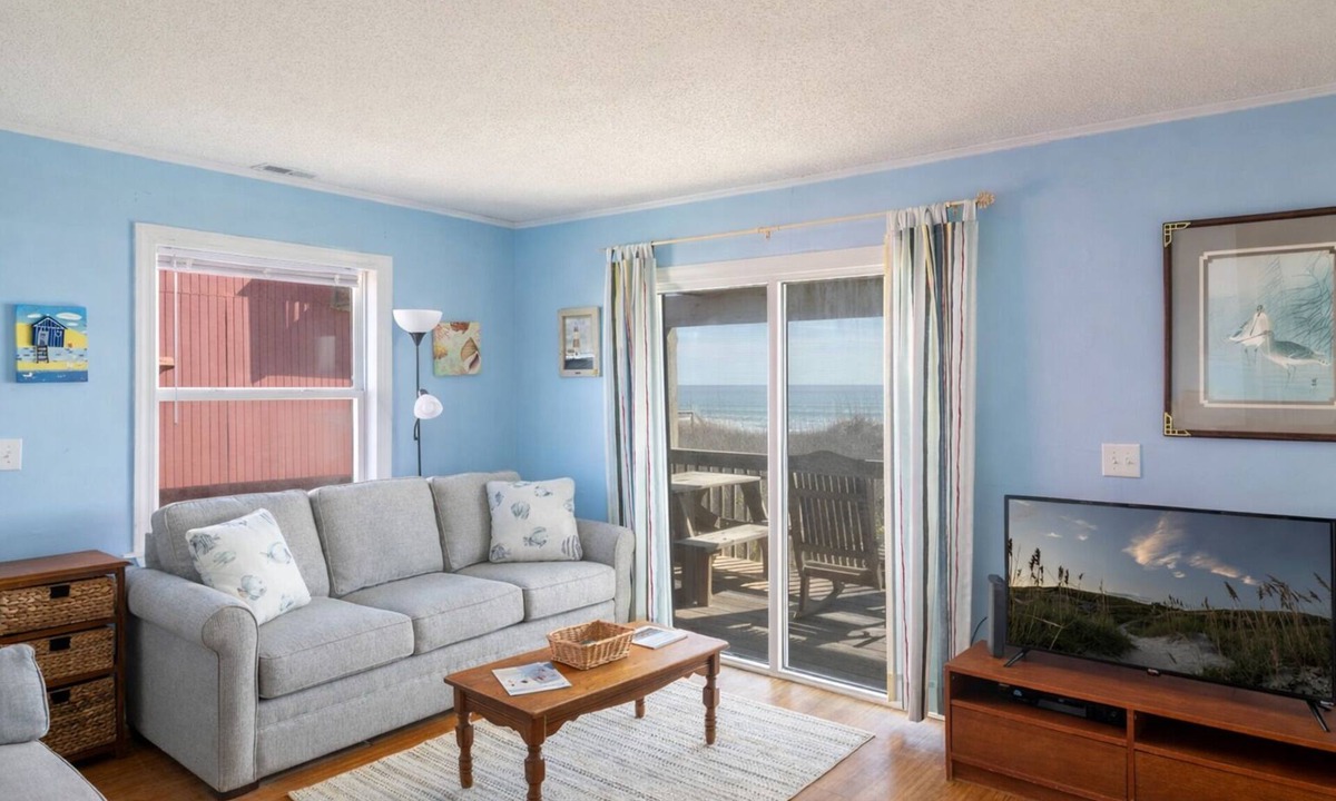 Emerald Isle House | Sassy Seagull East, Oceanfront Duplex in Emerald Isle, NC!