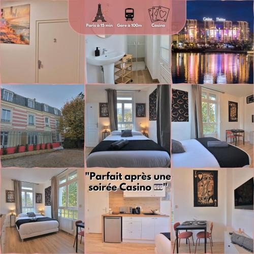 Enghien-les-Bains Apartment | SC2 - Studio avec parking gratuit à 500m du casino & du lac