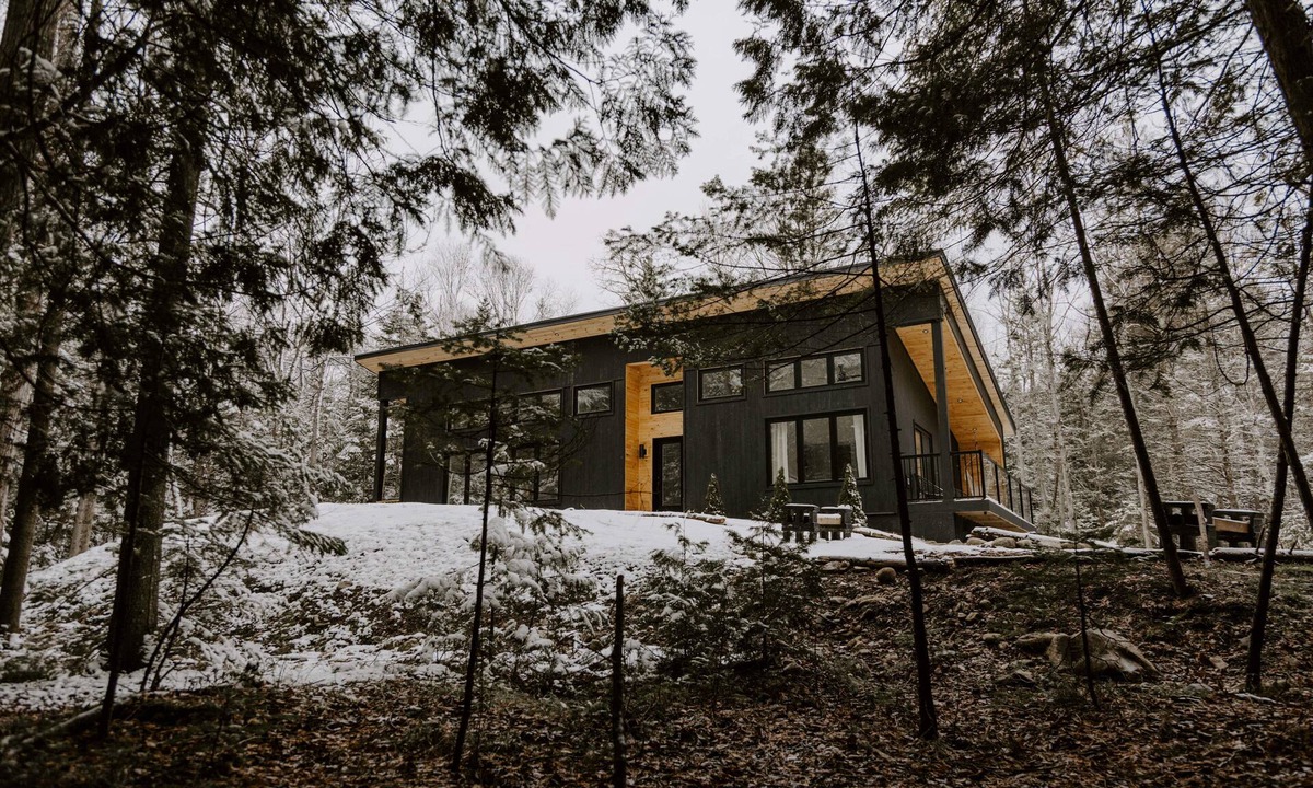 Stokes Bay Cabin | Scandinavian Cozy Cabin in the Woods