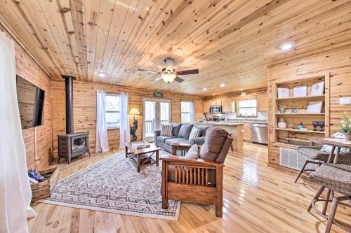 Murphy House | Scenic Murphy Escape with Hot Tub & Fire Pit!