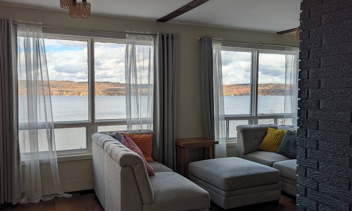 Champlain House | Scenic River House - private beach and dock for relaxing