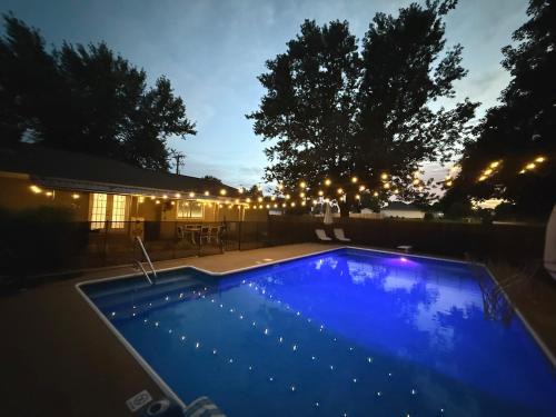 Brookline Station House | Scissortail Springs- Pool - Fire pit - Games