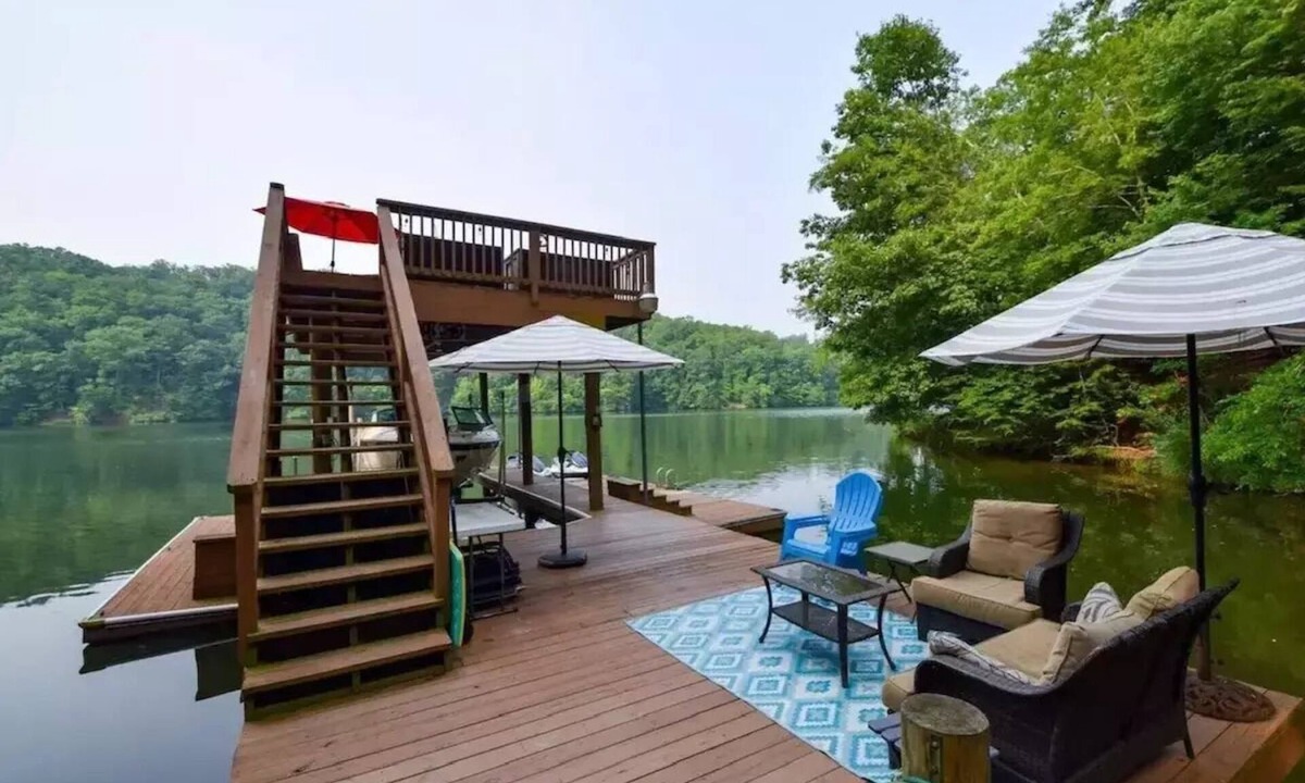 Goodview House | Screne Cabin, Dock, Beach, HotTub, FirePit, Kayak