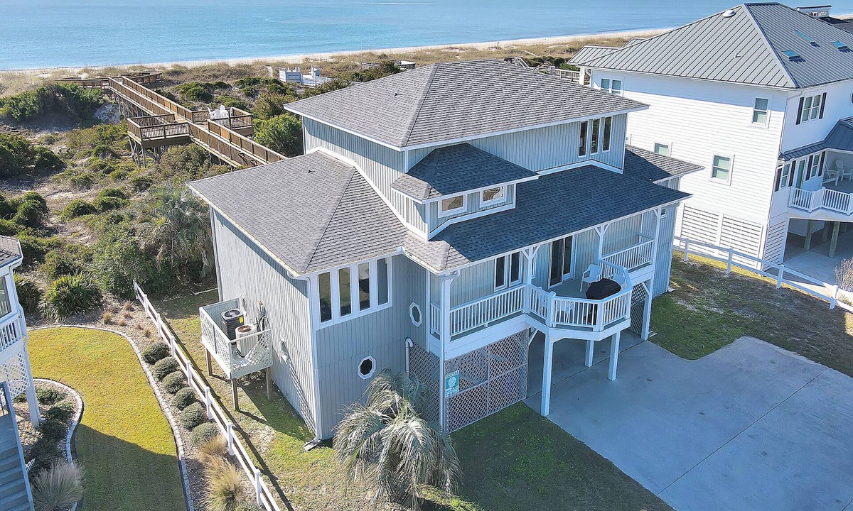 Caswell Beach House | Sea Forever: Well Appointed with Gourmet Kitchen, Dune Top Deck
