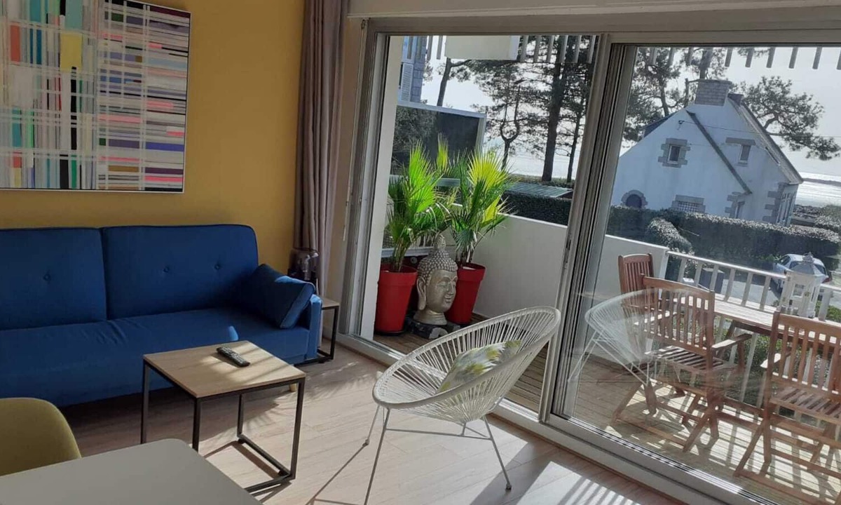 Carnac Apartment | Sea view apartment 50 m from Beaumer beach