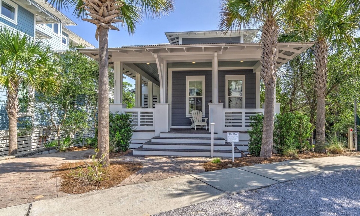 Seacrest Beach House | Seacrest Beach escape—screened porch, chef's kitchen, 6 bikes, near Lagoon Pool