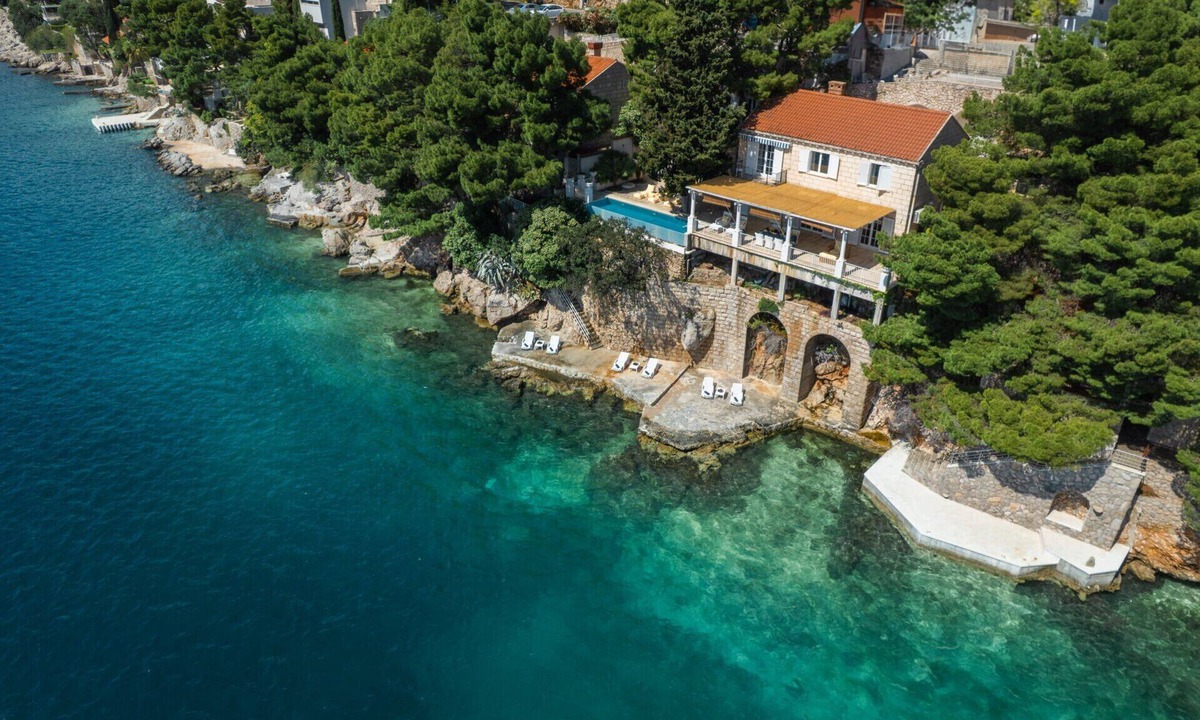Lozica Villa | Seafront Villa Dubrovnik Sea Diamant for 7 guests