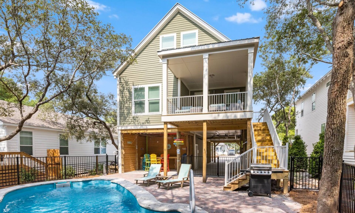 San Juan House | Seagrove Beach - Private Heated Pool - Bikes!