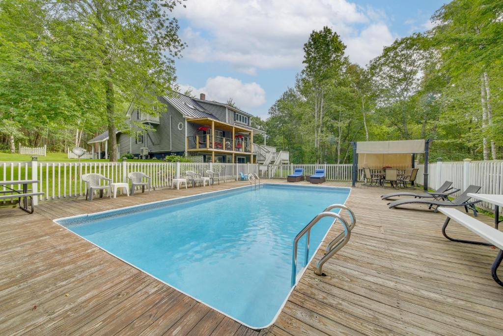 Searsport House | Searsport Paradise w/Private Pool & Patio!