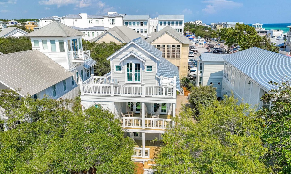 Seaside House | Seaside 'Amazing Grace' | 4BR | Sleeps 8 | Gulf View!