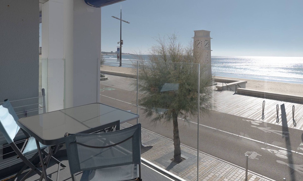 Les Sables d'Olonne Apartment | Seaside Apartment with Balcony, Close to Shops