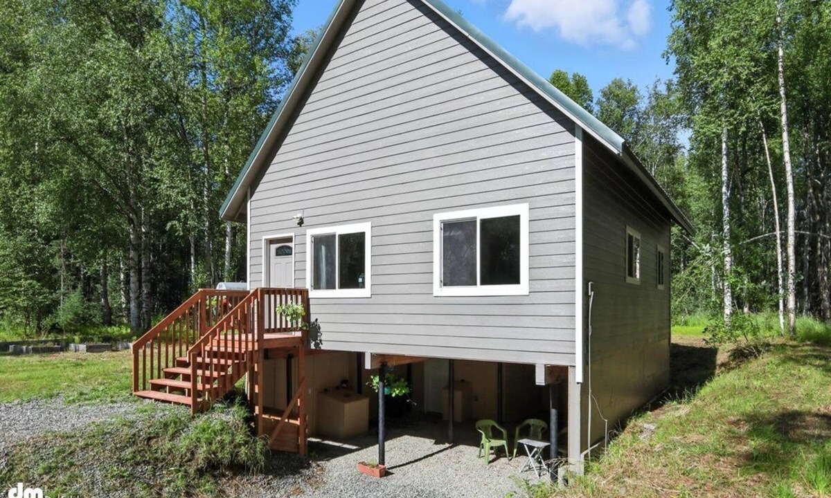 Susitna North House | Secluded Forest Stay On 9 Acres