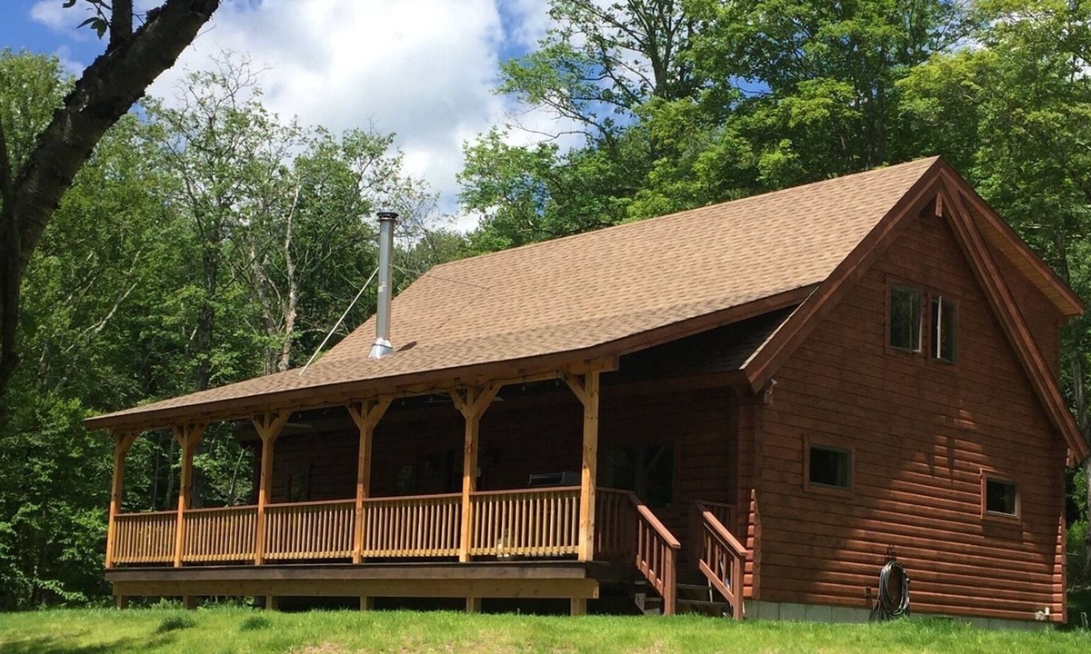Town of Denning Cabin | Secluded Log Cabin in Slide Mountain Wilderness
