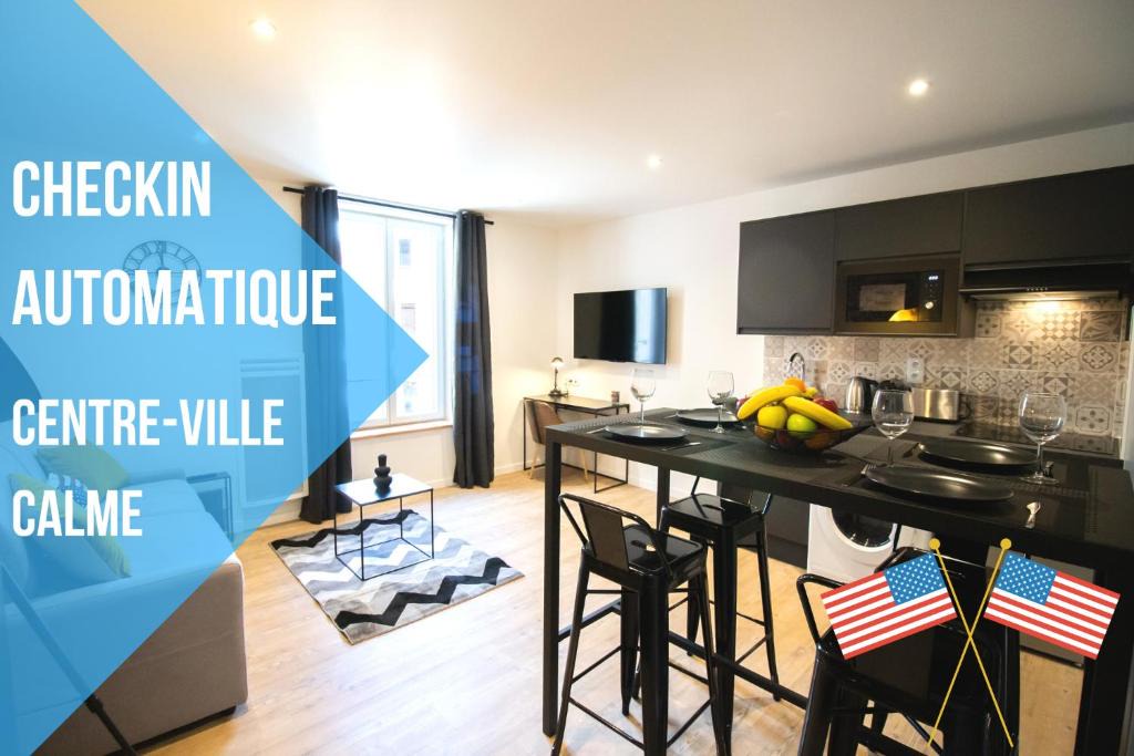 La Ferte-sous-Jouarre Apartment | Self Checkin Automatique - Downtown - AMERICA