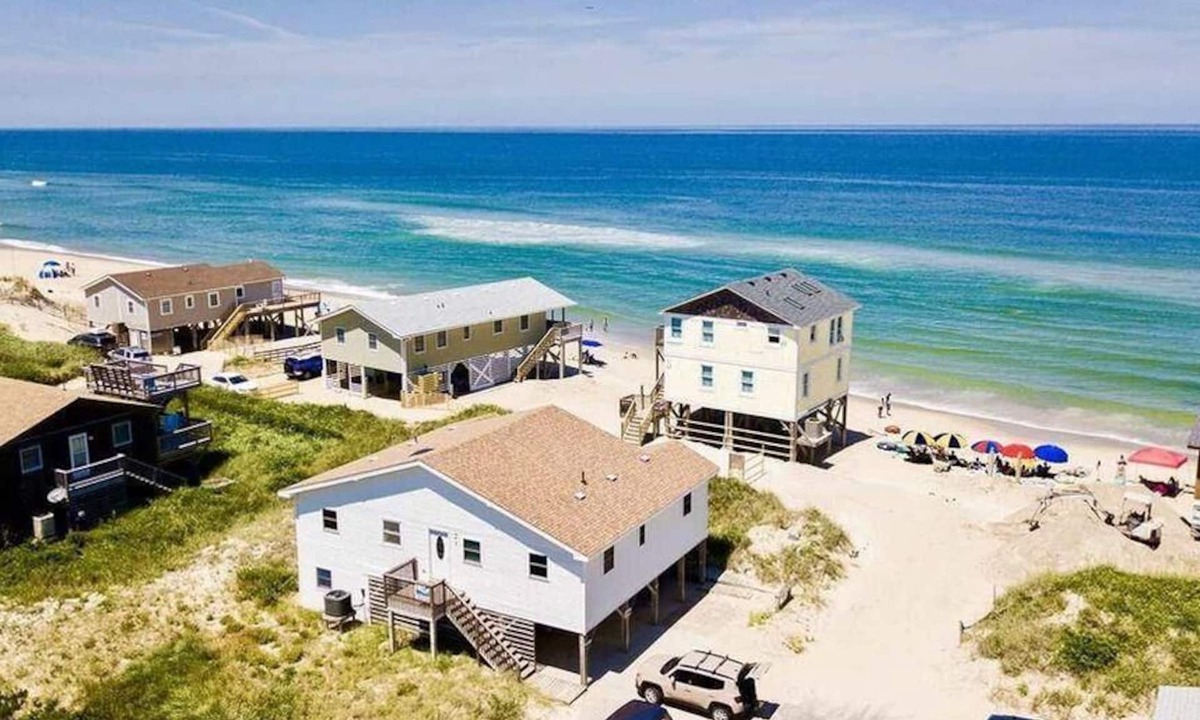 South Nags Head House | Semi-Ocean-Front Home with Gorgeous Views