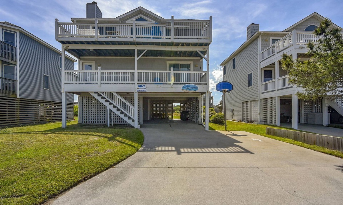 Nags Head House | SEMI-OCEANFRONT! Ocean views, private pool, hot tub and pet friendly!