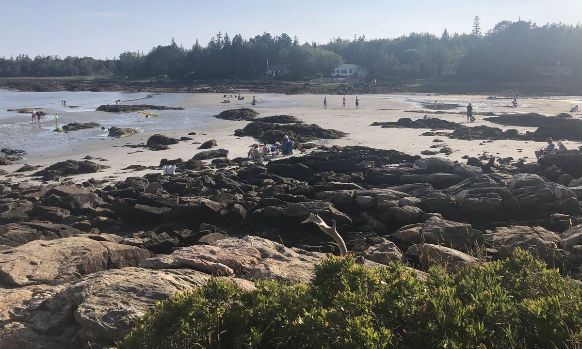 Port Clyde House | Sept beach days in Port Clyde! Best time!