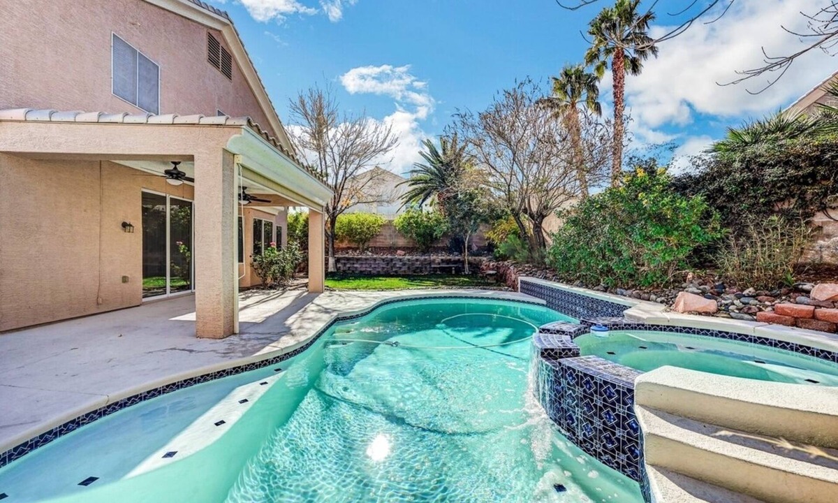 Desert Shores House | Serene Home w Pool & Hot Tub!