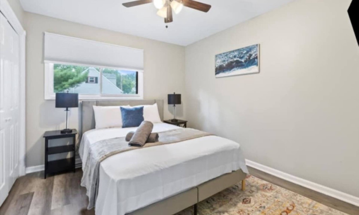 St. Charles House | Serene Stay with King Bed & Fenced yard