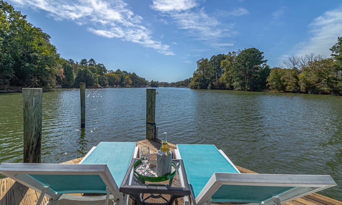 Reedville House | Serene waterfront getaway, fire pit, patio w/grill, nature, dog friendly