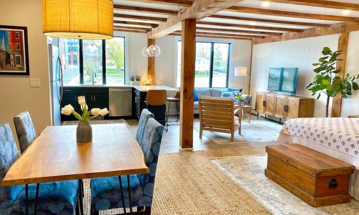 Portsmouth Apartment | Serene Waterfront Studio in Downtown Portsmouth