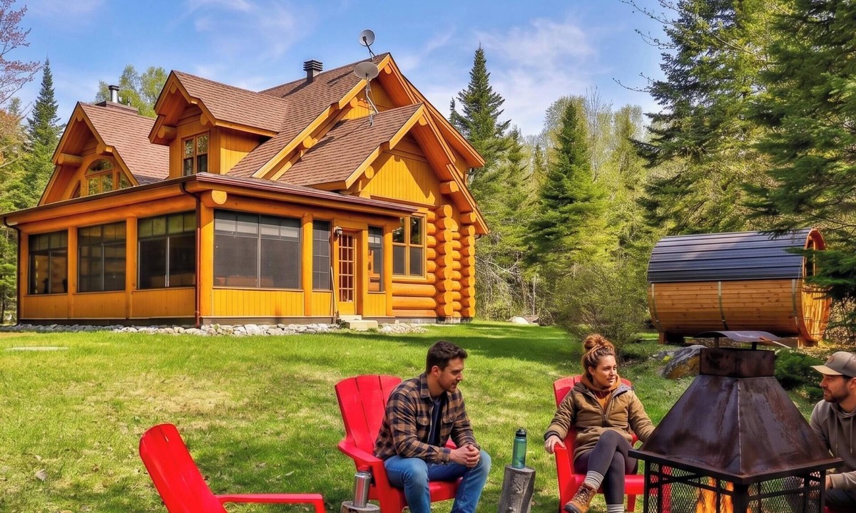 Mille-Isles Ski Chalet | Serenity/SPA/Sauna/Fiddler Lake