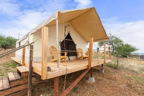 Tombstone Other | Settle Into a Cozy Old West Cabin Tent Escape