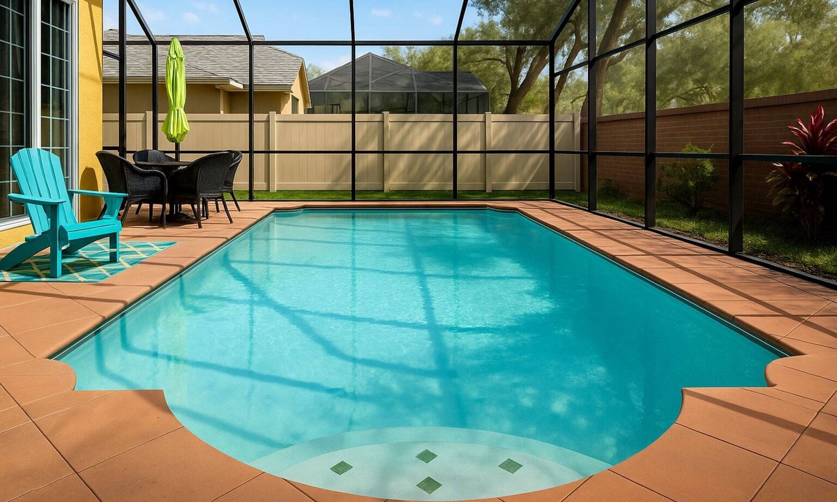 Kirkman South House | Shadow Bay Luxe Home with a Private Screened Pool near Universal Studios.