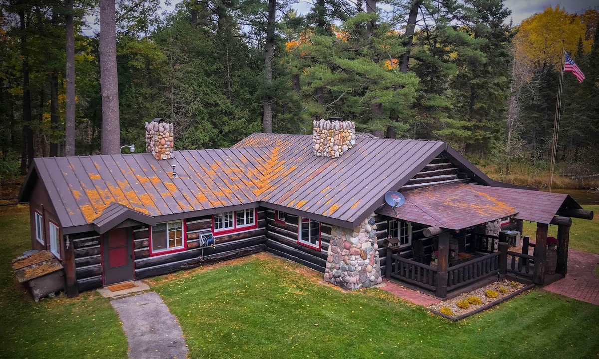 Mayfield Cabin | Shadowland River Lodge on Boardman River - Pet Friendly - Acreage - Private