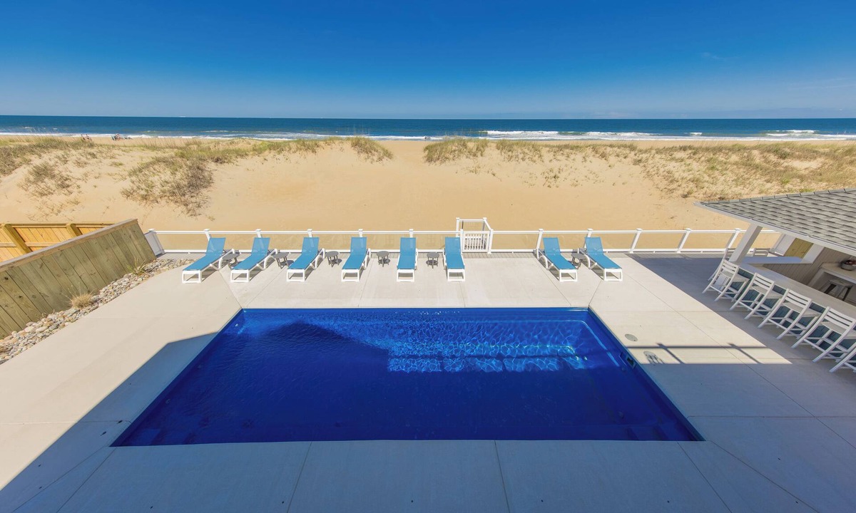 Sandbridge House | Shaken Not Stirred - 8 bedroom 10 bath oceanfront with pool, elevator, hot tub and spectacular views
