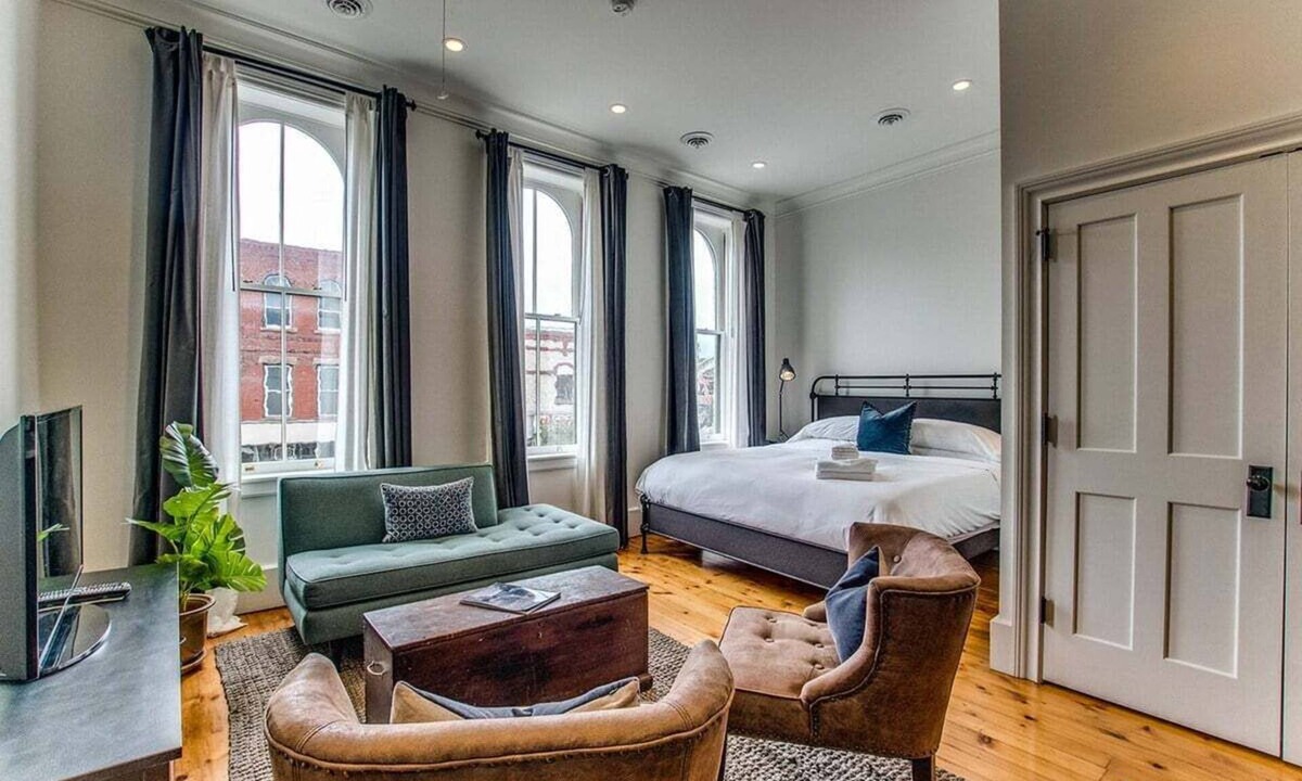 Town of Milo Apartment | Sheridan House-Studio:upscale apartment on Main St