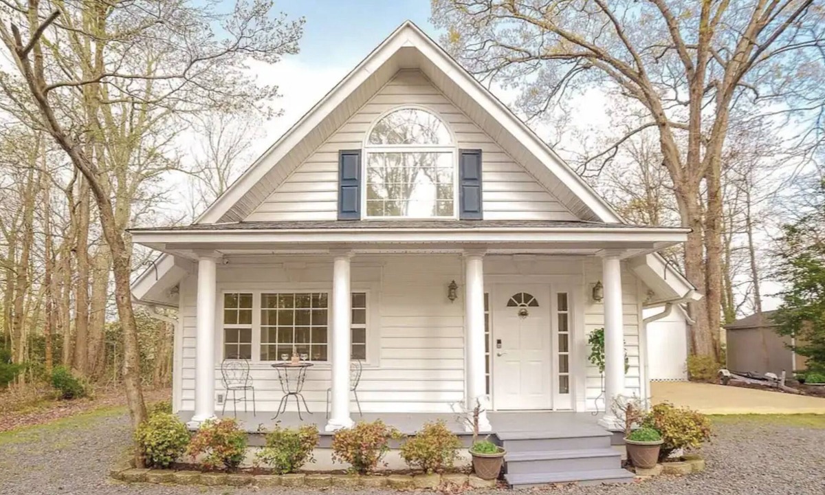 Chesapeake Ranch Estates-Drum Point House | Shewell's A-Frame on Mill Creek