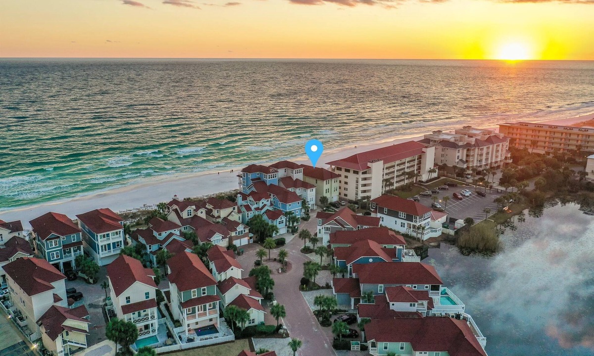 Miramar Beach House | Shipwatch Palazzo | Gulf-Front Luxury, Private Beach, Pool, Golf Cart, Sleeps 22