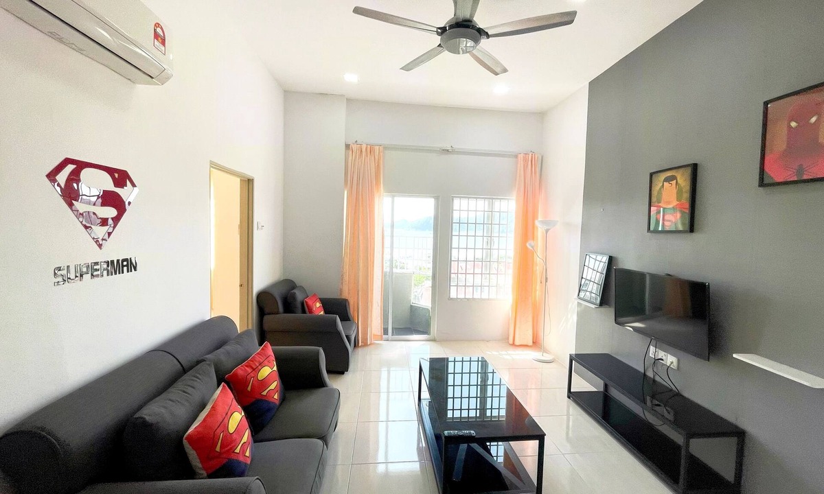 Kampung Pokok Asam Apartment | Simfoni Comfy 3BR Suite@Kuah Langkawi