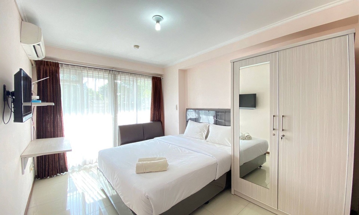Cimahi Apartment | Simply Bright Studio Room at Gateway Pasteur Apartment