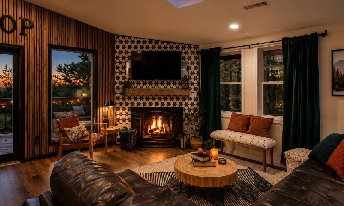 McGaheysville House | Ski Slope Views Hot Tub & Best Resort Spot!