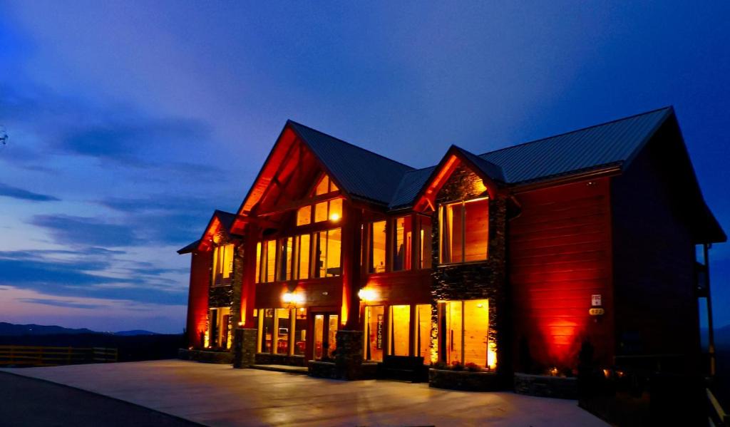 Chalet Village North Villa | Skyline Splendor: Luxe Retreat with Breathtaking Views Over Downtown Gatlinburg