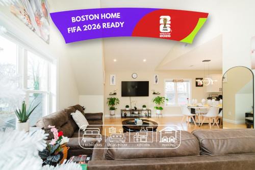 West Codman Hill - West Lower Mills Apartment | Sleek 3BR Boston - World Cup 2026 Escape - Near Franklin Park 60-3
