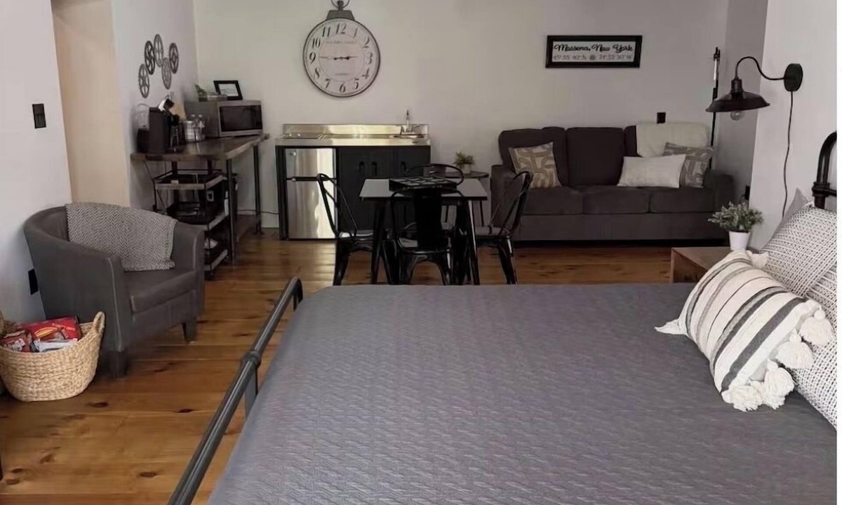 Massena Apartment | Sleep at Simplicity - Downtown Loft & Boutique