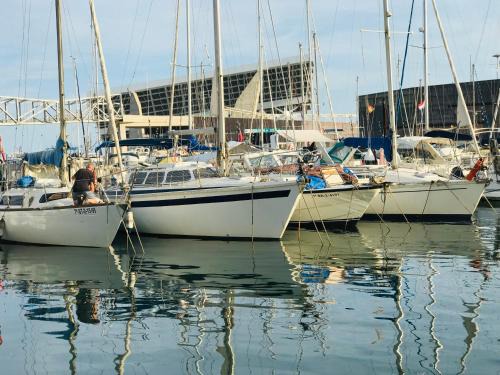 Sant Adria de Besos Boat Rental | Sleep & Boats Barcelona City