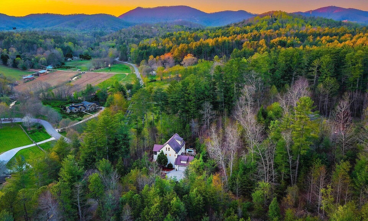 Fletcher Cabin | Sleeps 20 15 Mins to DT AVL Sauna Hot Tub!